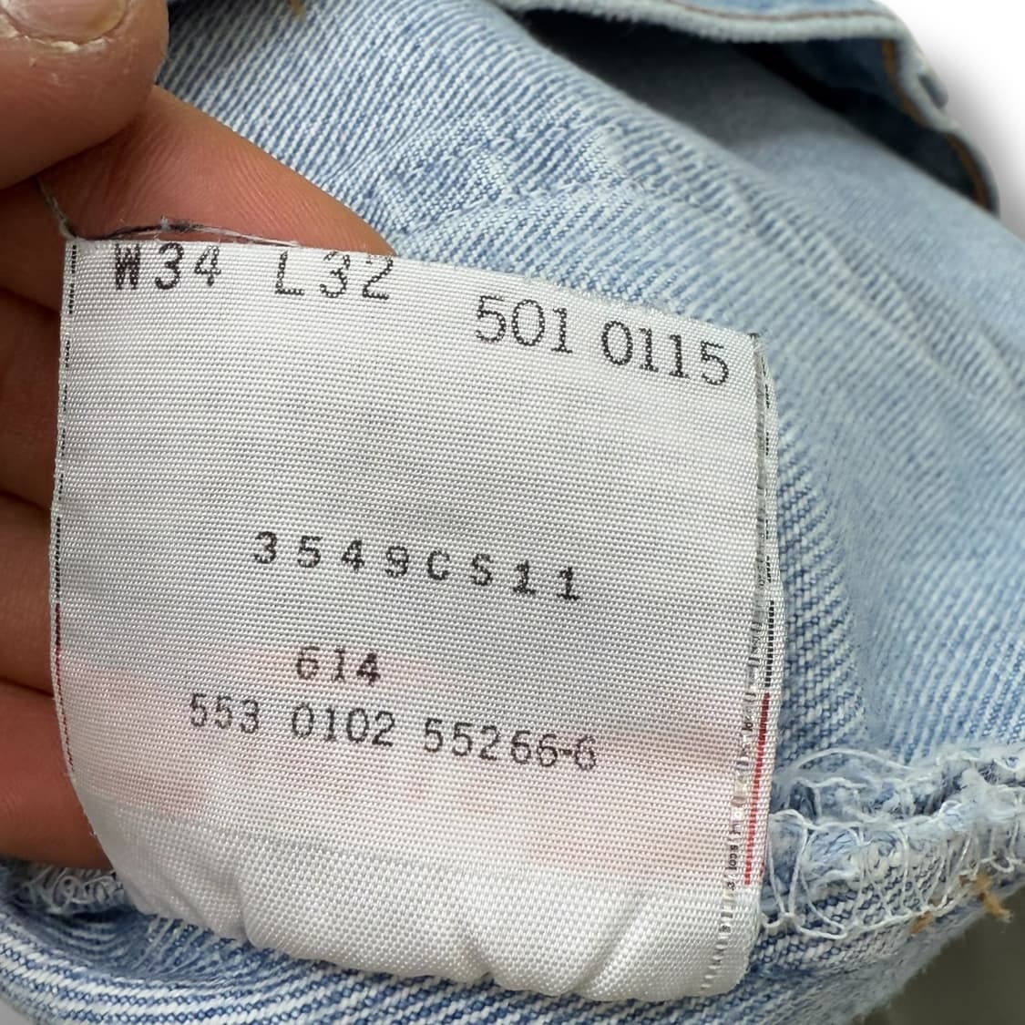 usa 리바이스 501 데님팬츠 r1839 상품이미지8