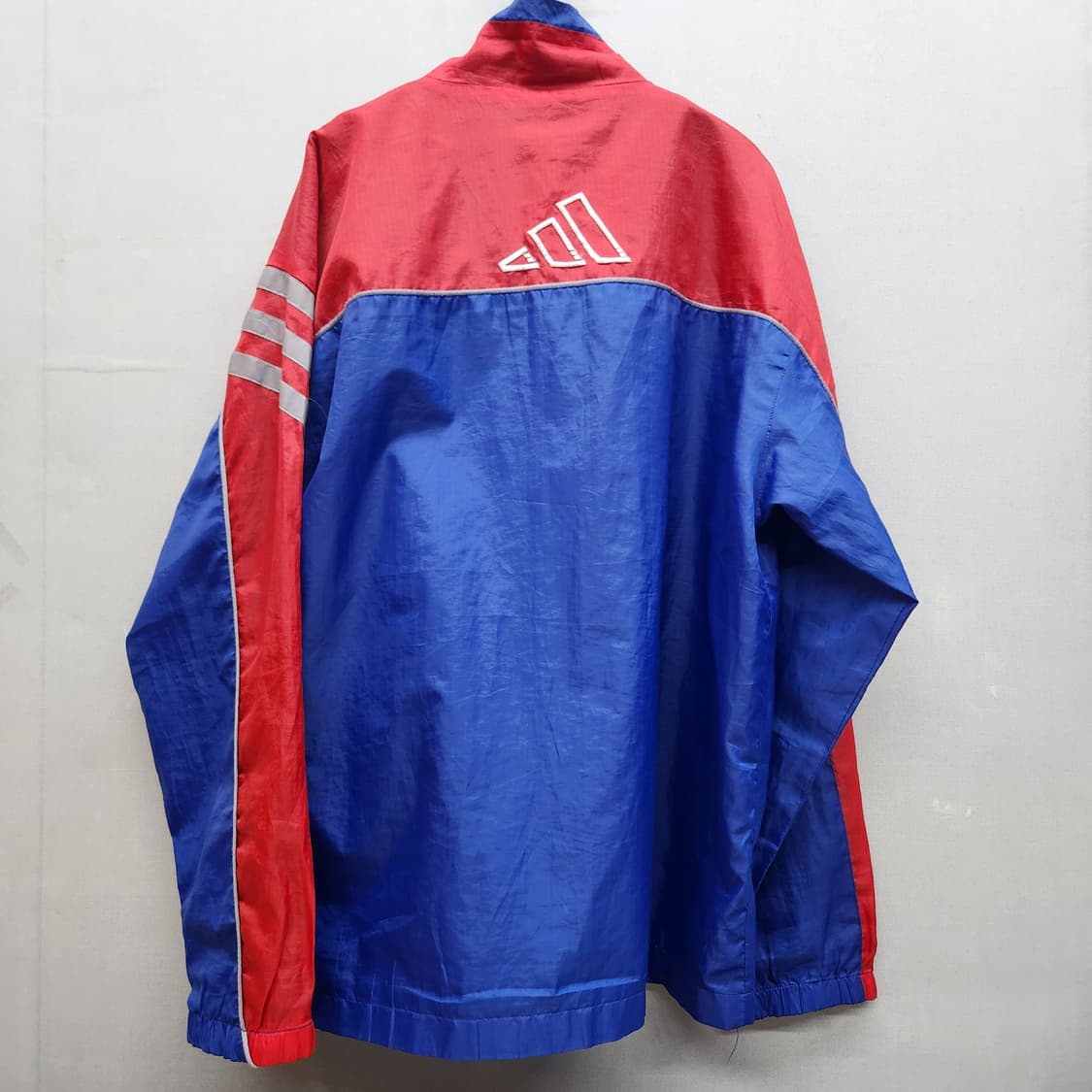 올드스쿨 아디다스 배색 바람막이 2XL 상품이미지4