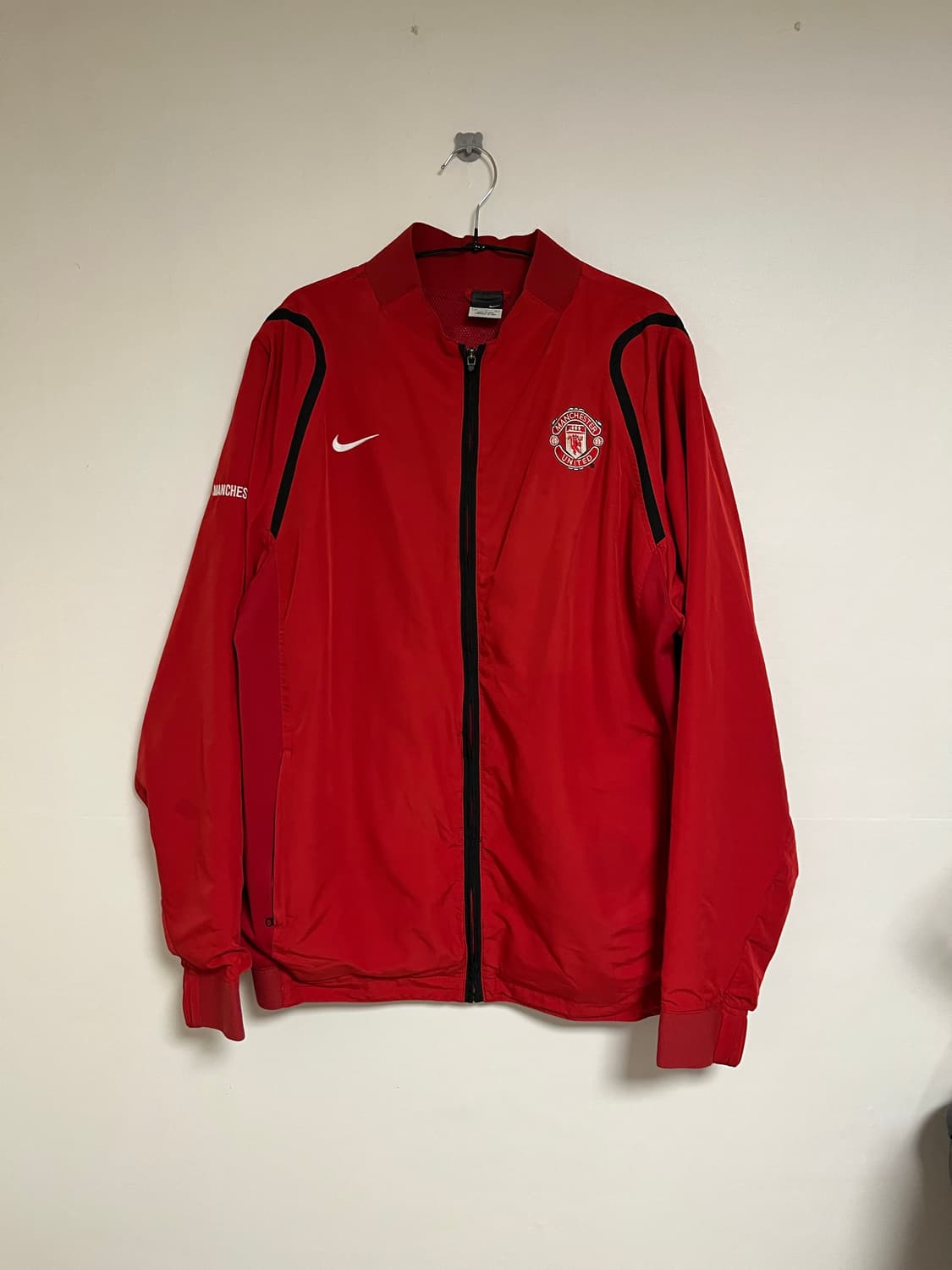 맨체스터 유나이티드 올드스쿨 빈티지 바람막이 상품이미지1
