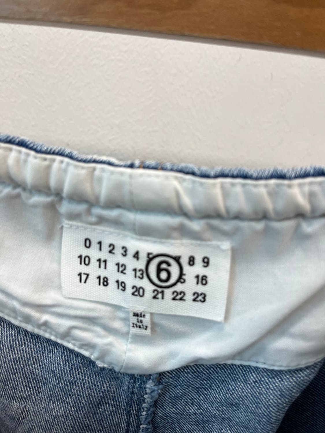 여) 마르지엘라 25ss 버뮤다 데님 상품이미지4