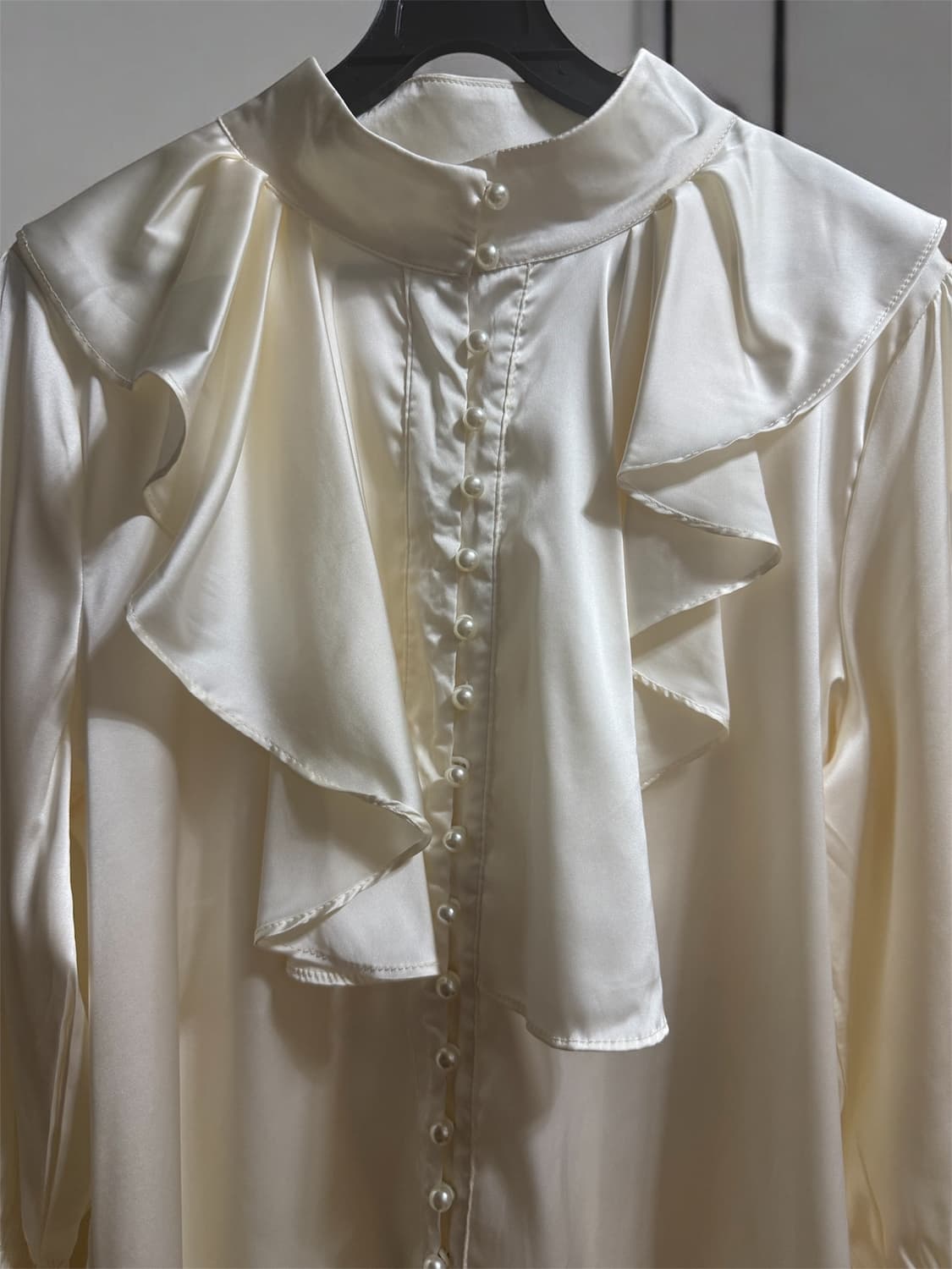 빈티지 프릴블라우스 새상품  상품이미지2