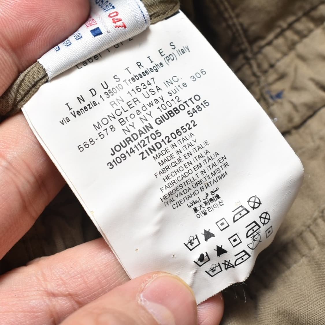 몽클레어 몽클레르 OG 밀리터리야상 점퍼 필드자켓 N1015 상품이미지6