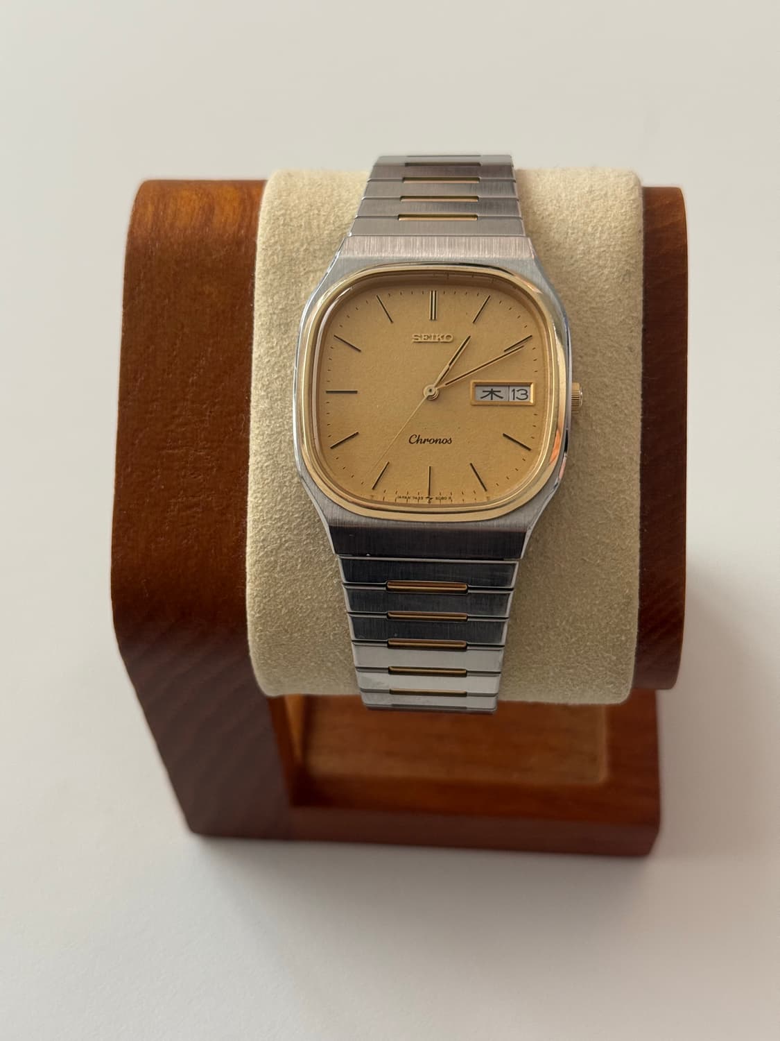 세이코 Seiko 쿼츠 크로노스 데이데이트 콤비 상품이미지2