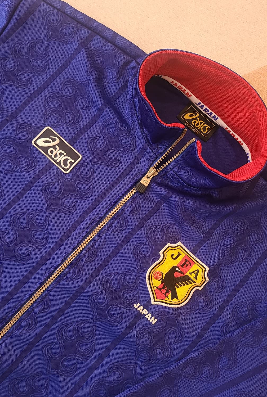 일본 축구 국대 97-98 오리지날 트레이닝복 칠지도 레어탬 상품이미지2