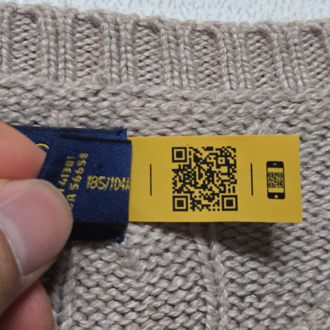 폴로랄프로렌 코튼 케이블 니트 / 남성니트 / 남자 니트  상품이미지4