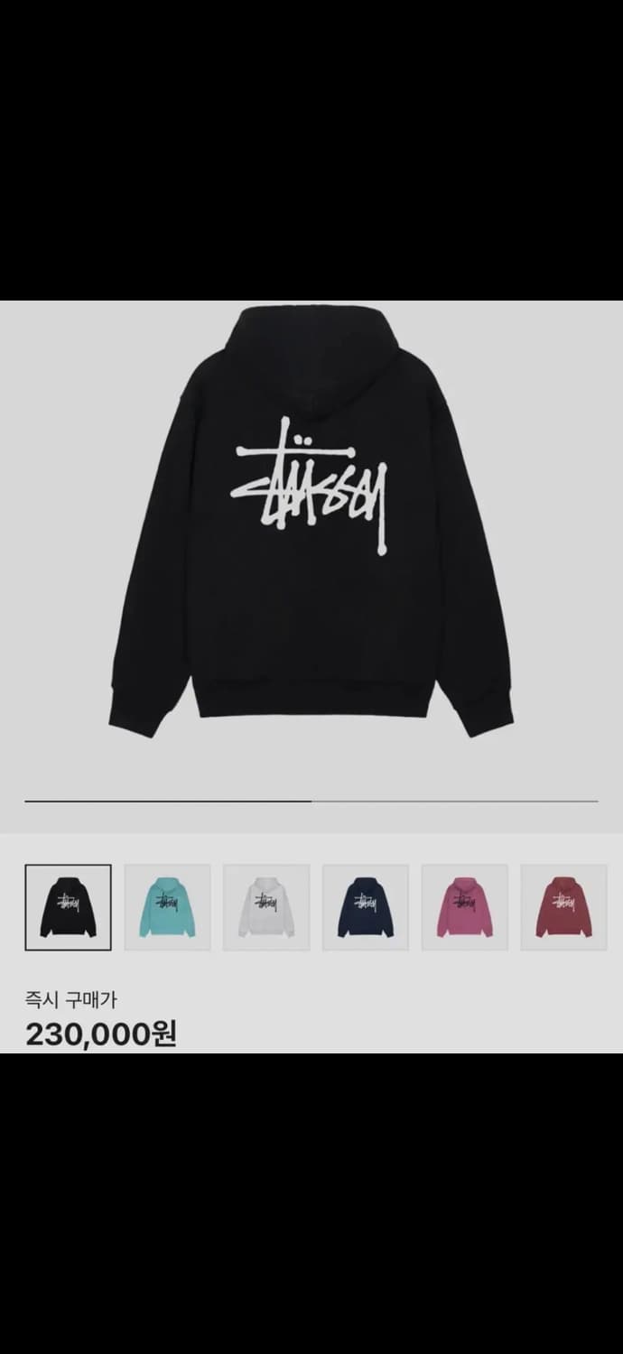 스투시 후드 S 상품이미지1