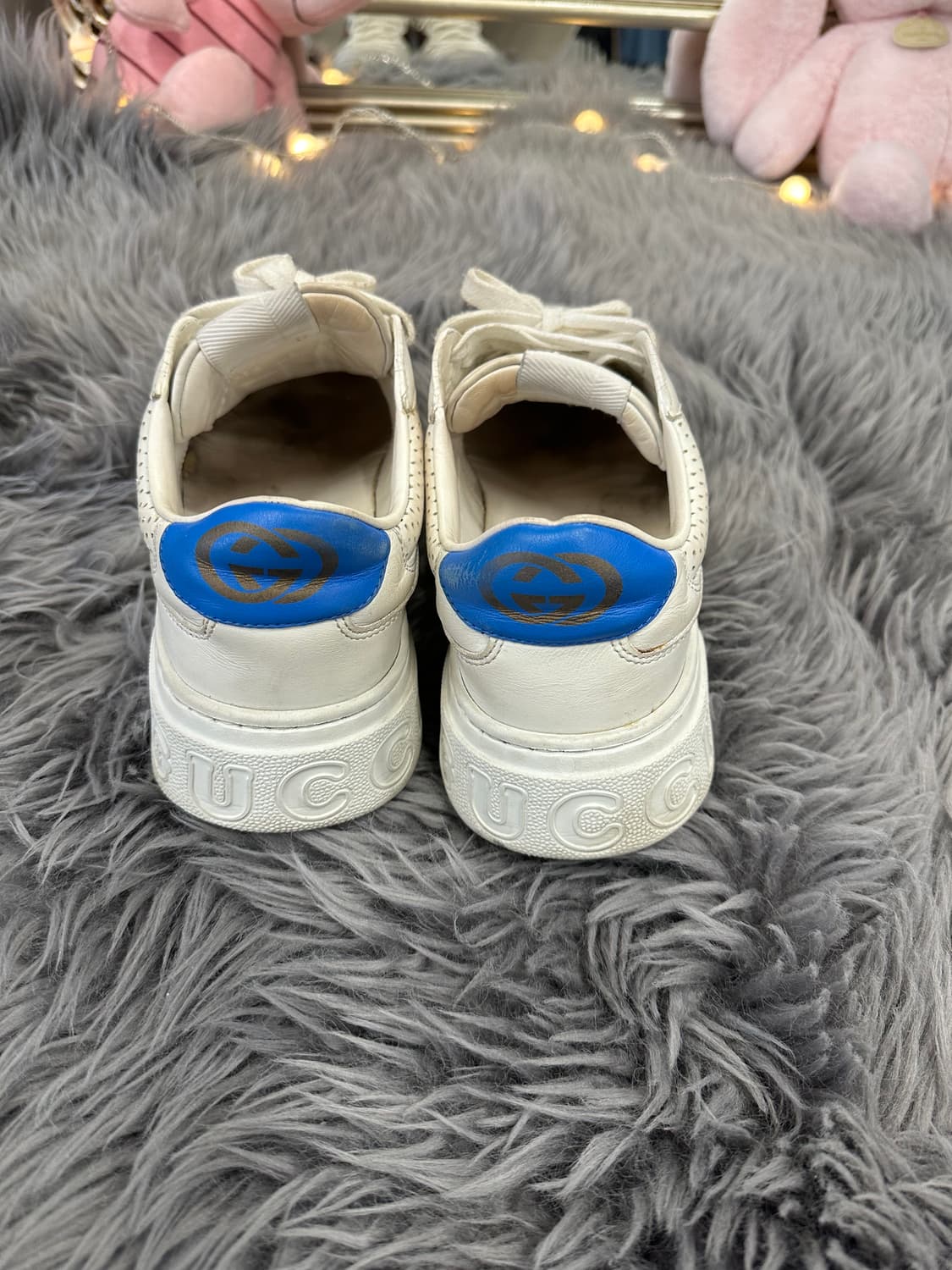 GUCCI 구찌 웹 엠보싱 스니커즈 상품이미지2