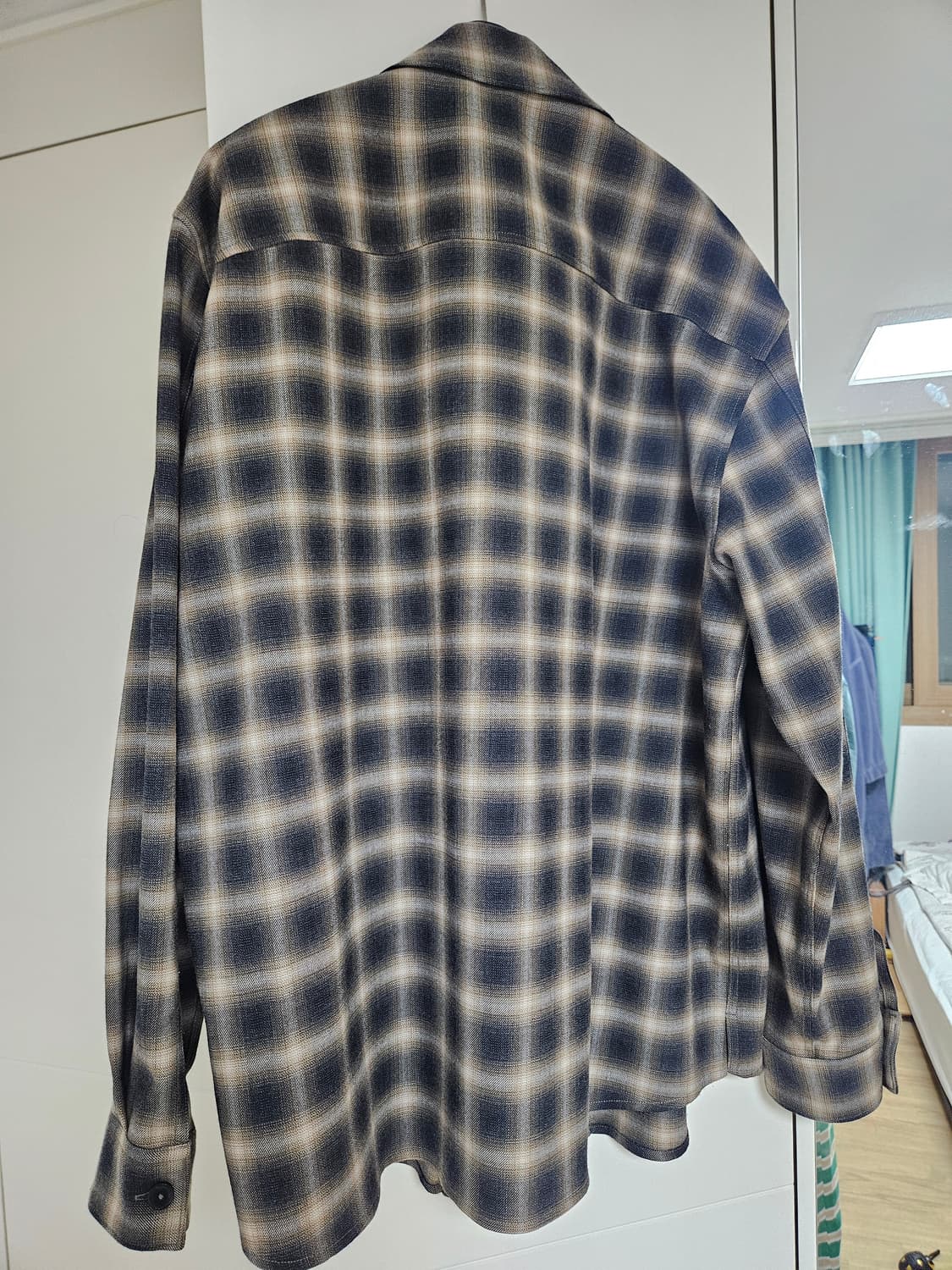 dkny 플란넬 셔켓 상품이미지2