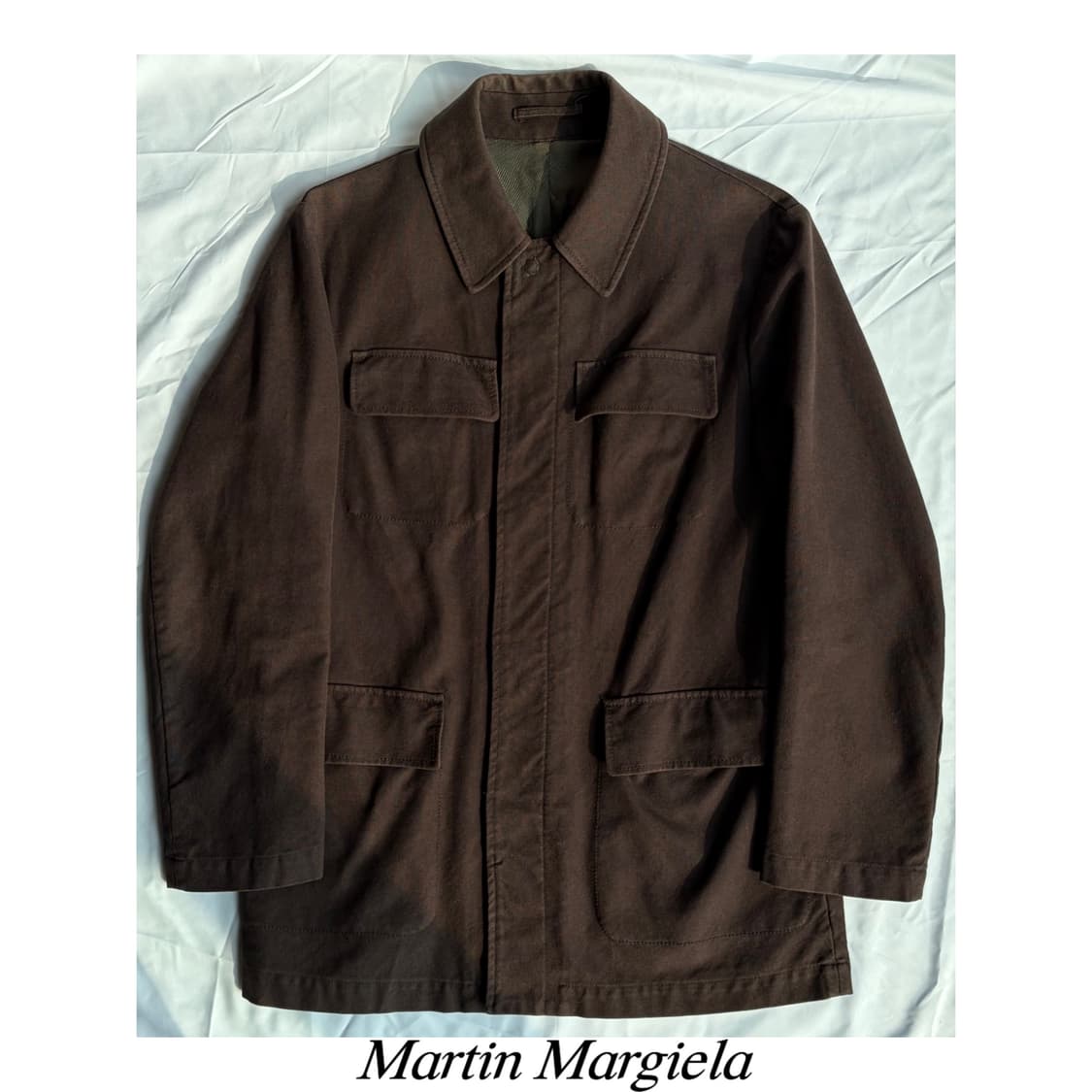 마르지엘라 01ss 필드 파카 자켓 아카이브 프렌치 워크 헌팅 사파리 상품이미지1