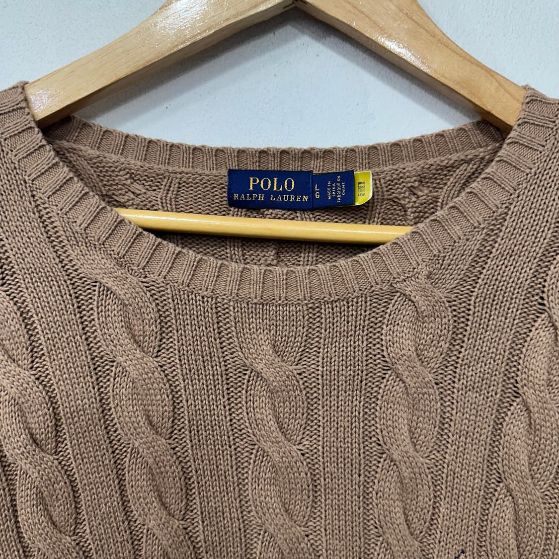 폴로꽈배기니트 상품이미지2