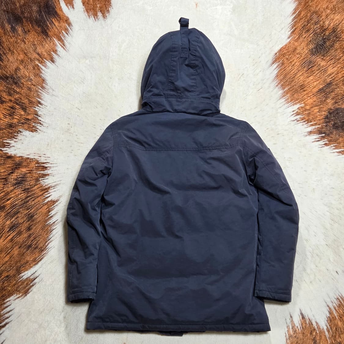 버커루 덕다운 네이비 야상 패딩 상품이미지5