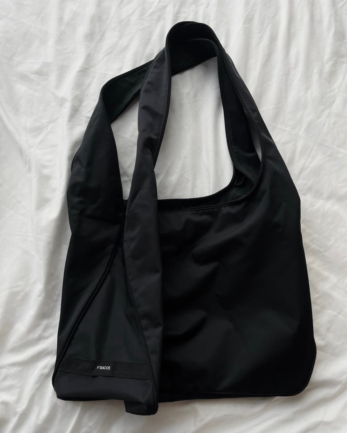 요지 야마모토 테이핑 토트백 상품이미지3