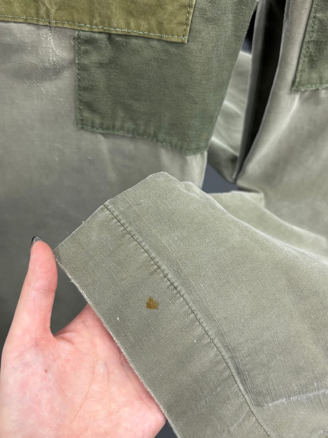 VTG 그런지 패치워크 코튼팬츠 상품이미지6