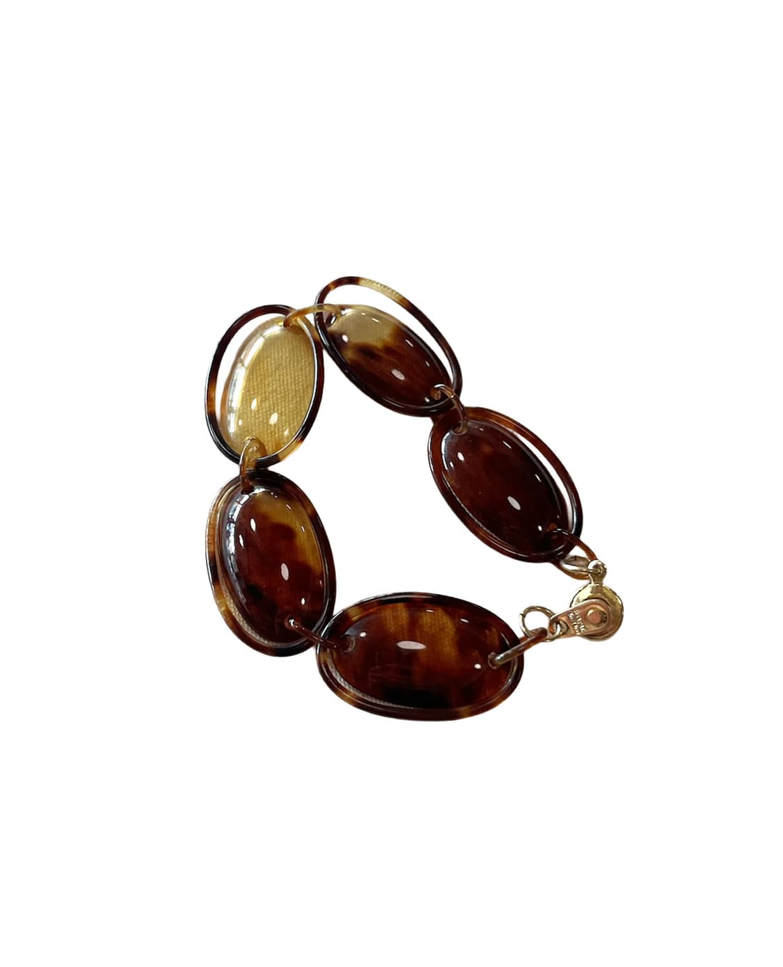 VINTAGE tortoise oval bracelet 상품이미지2