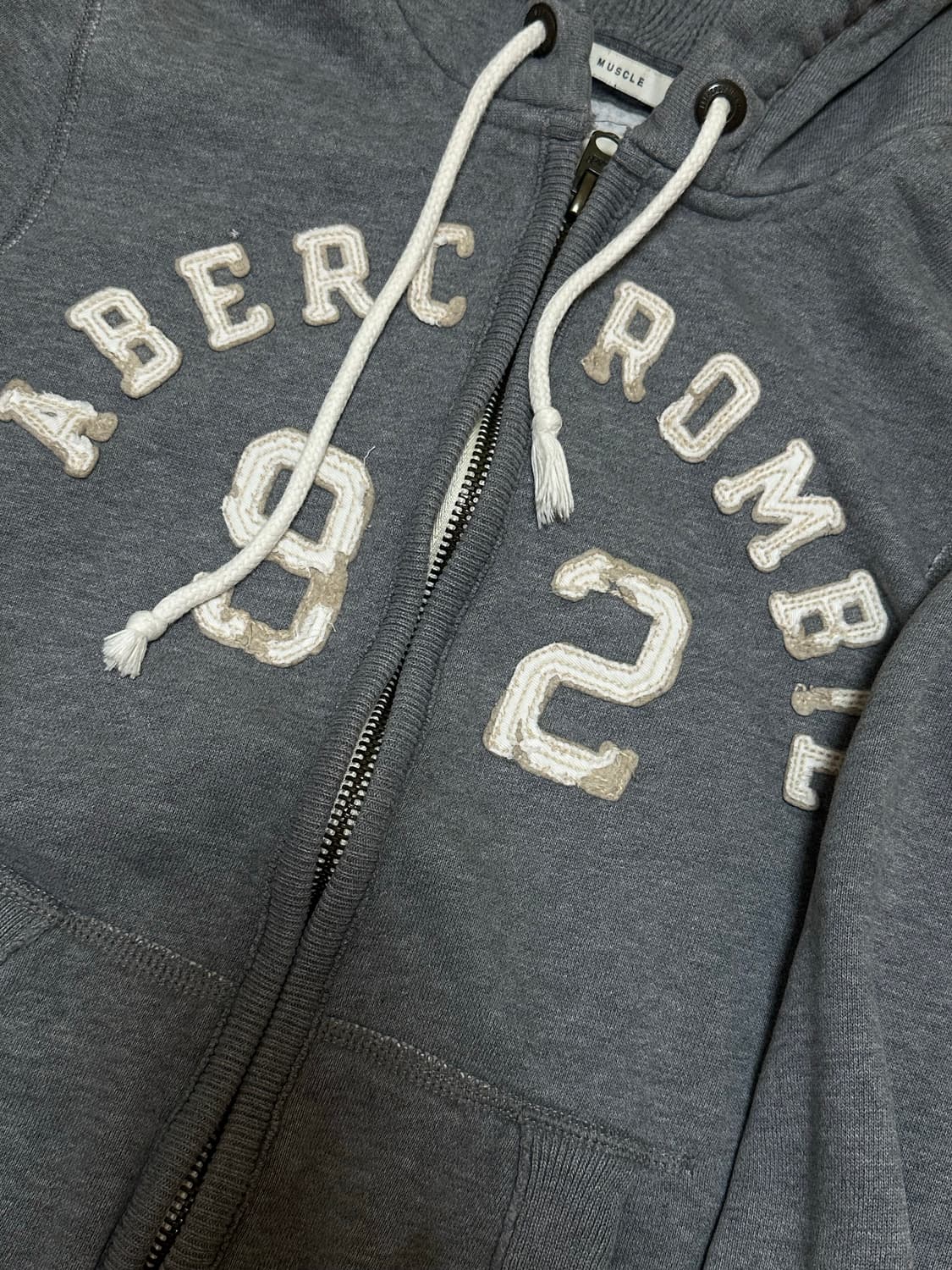 아베크롬비 그레이 후드집업 상품이미지2