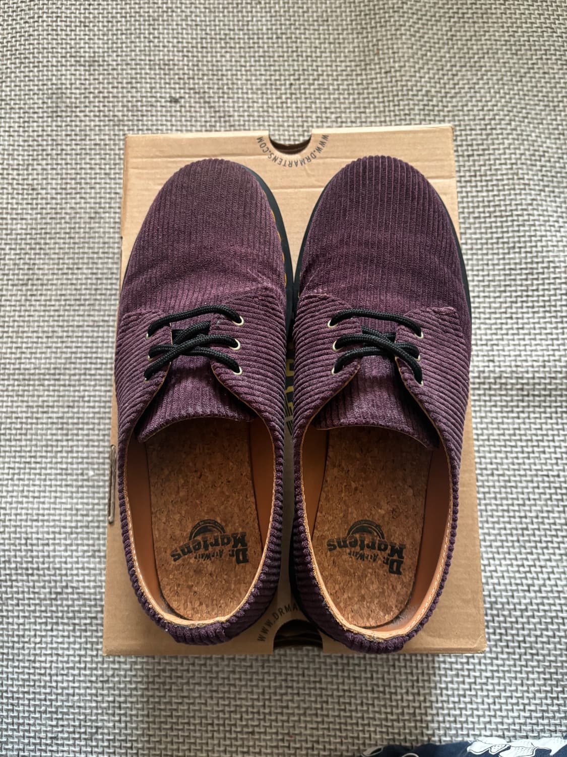 닥터마틴 코듀로이 퍼플 260 상품이미지2