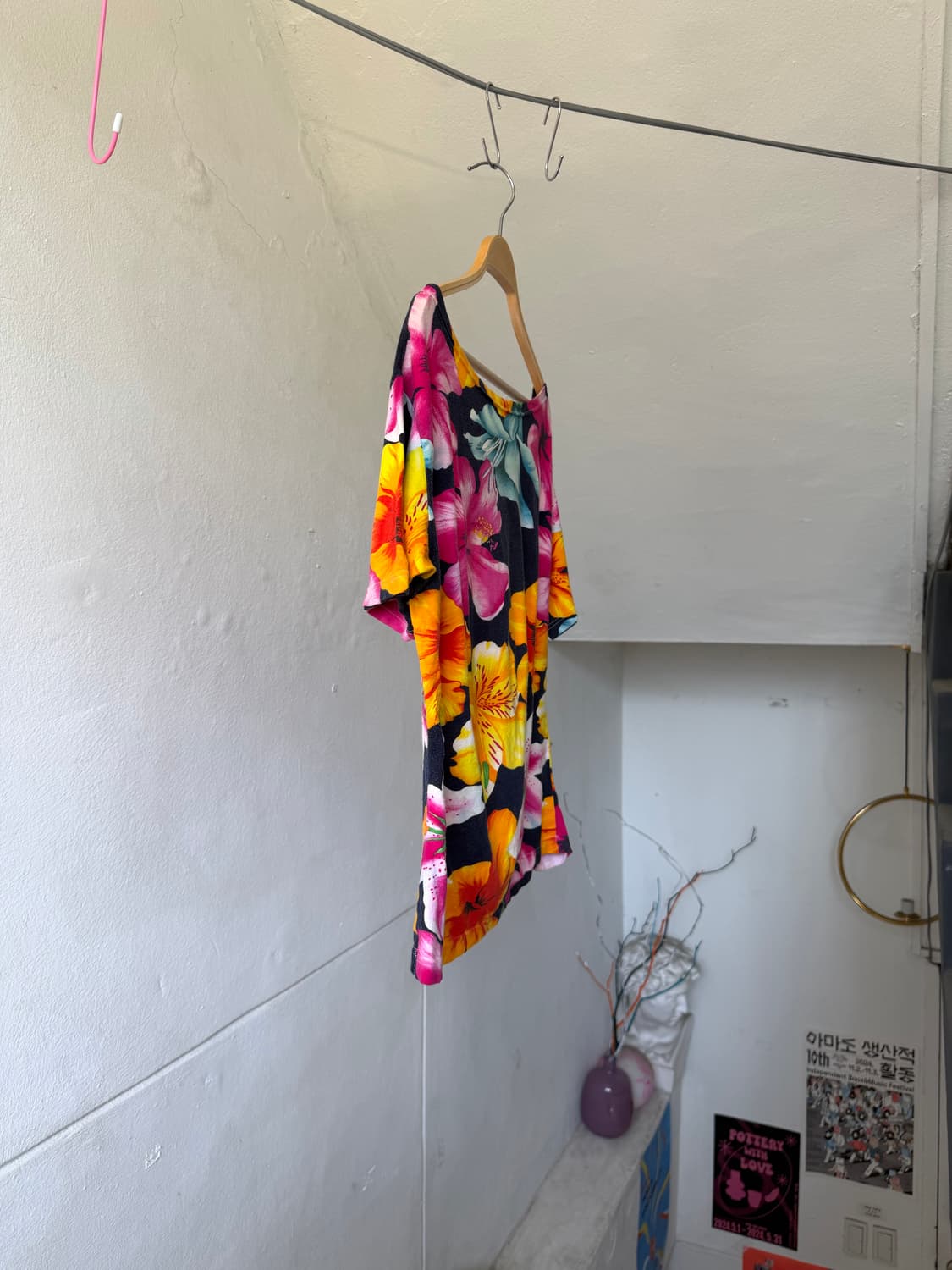 하와이안 플라워 오프숄더 상품이미지7