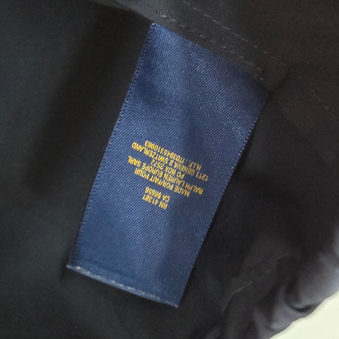 폴로랄프로렌 걸즈 바람막이 자켓 네이비 XL/16 상품이미지4