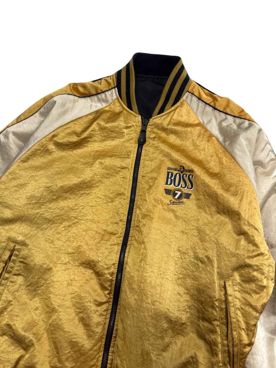 산토리 보스 커피 올드스쿨 양면 항공점퍼 ma-1 상품이미지3