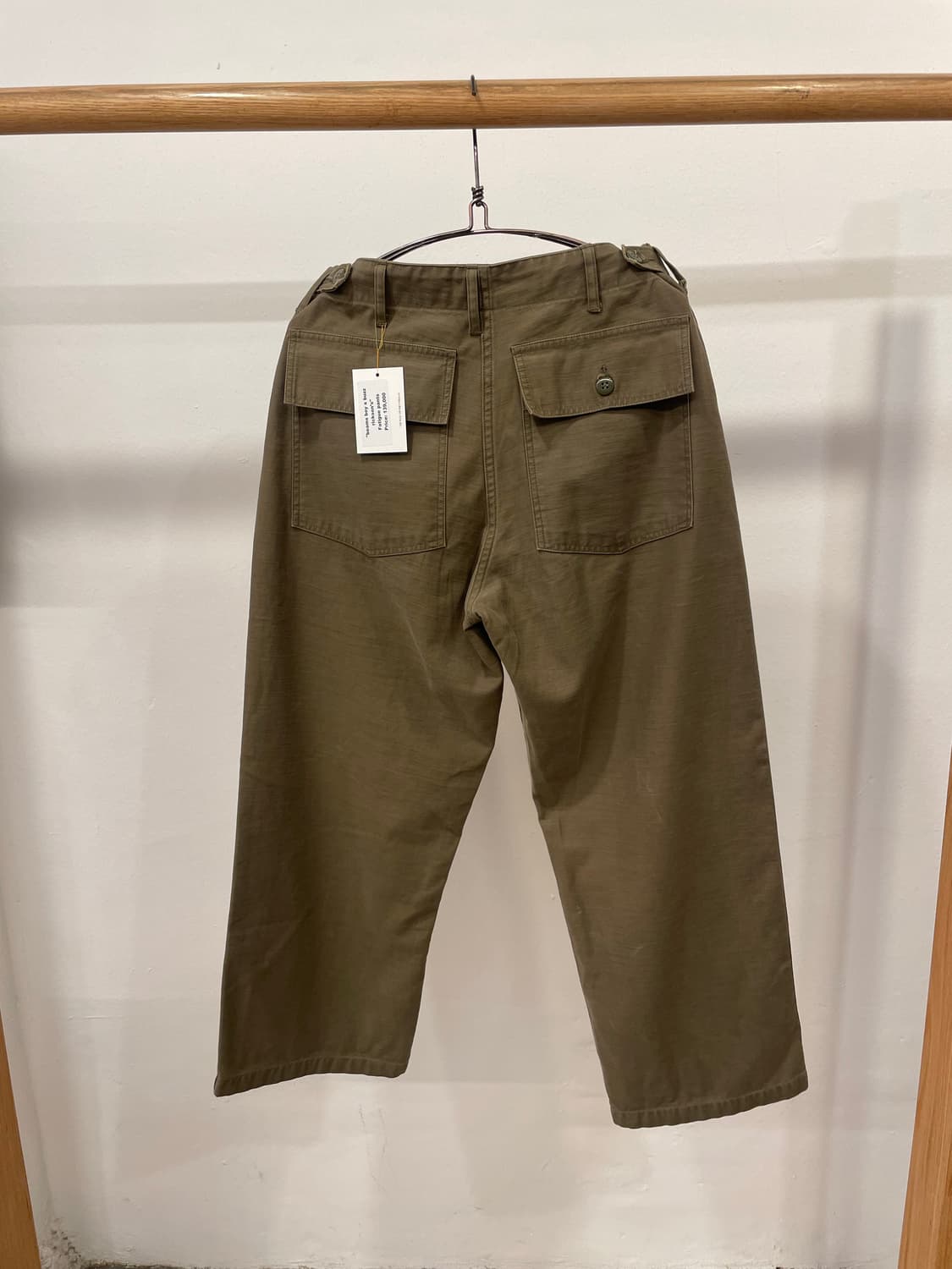 beams boy x buzz rickson's fatigue pants 상품이미지3