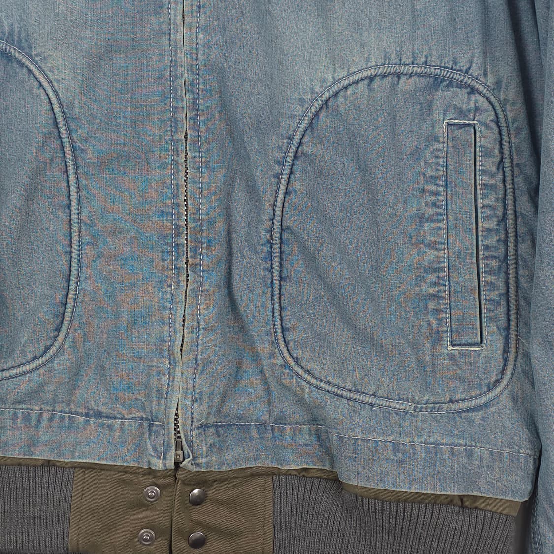 사카이x10꼬르소꼬모 데님 해링턴 자켓 (M[3]) 상품이미지3