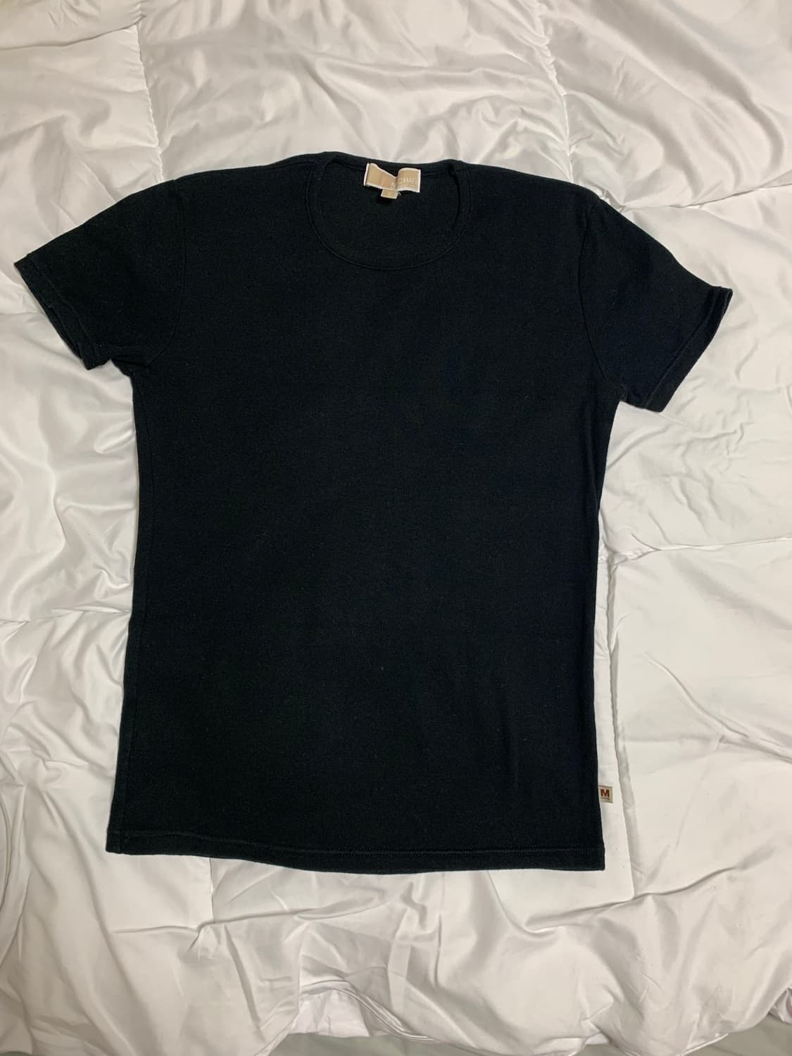 마이클코어스 블랙 무지티 상품이미지1