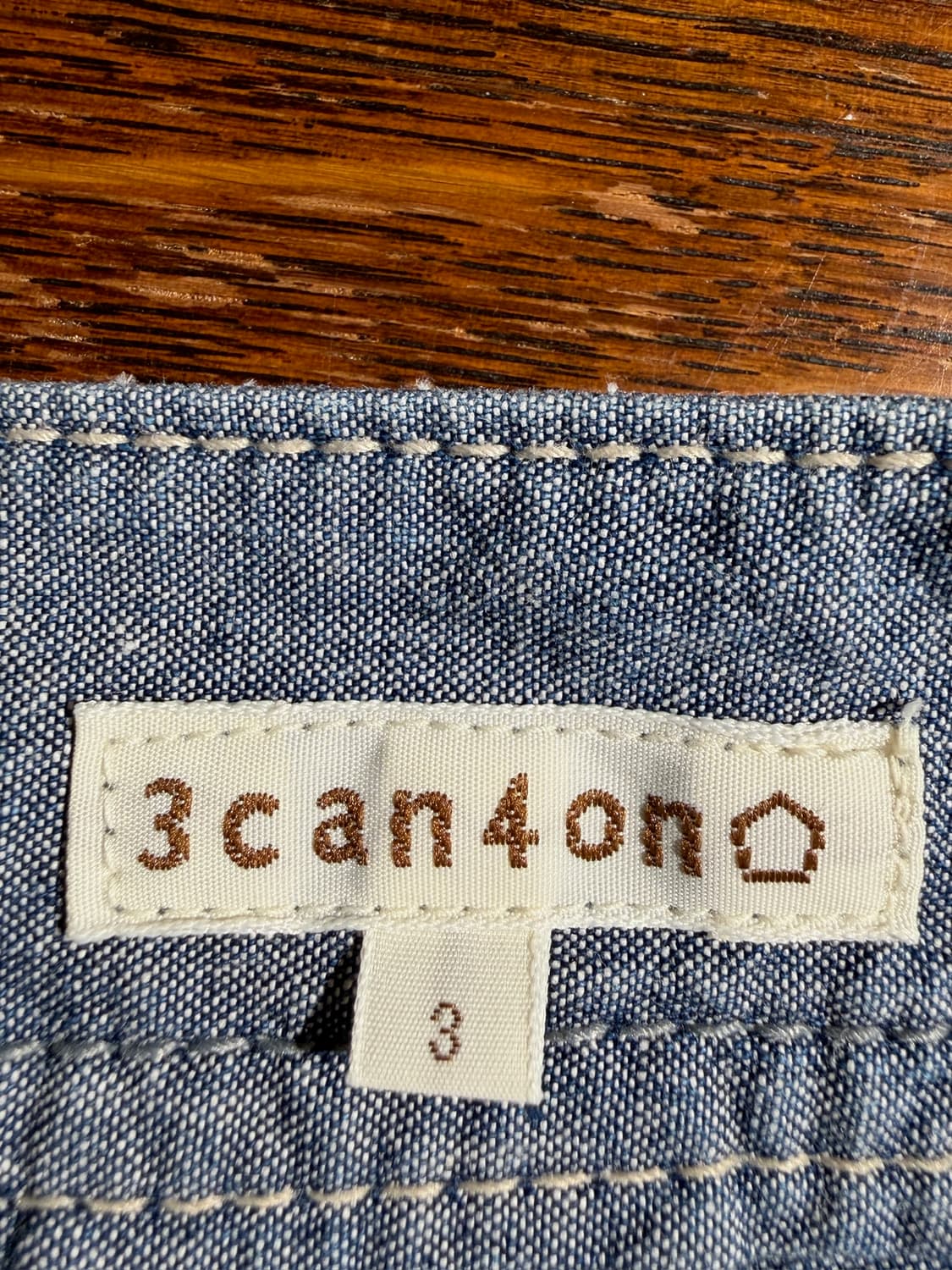 3can4on Chambray Cotton Pants (32) 상품이미지7