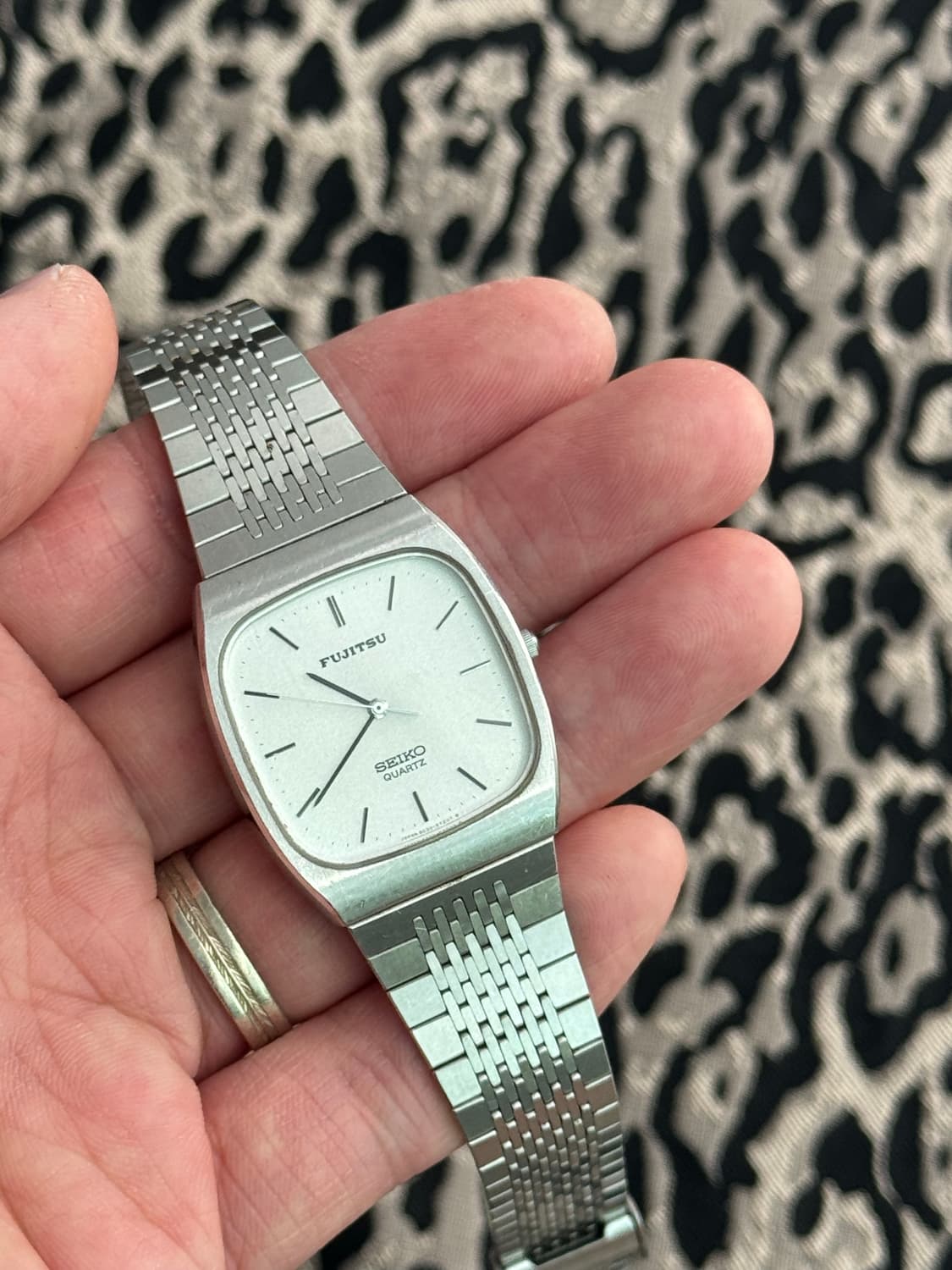 80s 빈티지 세이코 후지쯔 쿼츠  상품이미지9