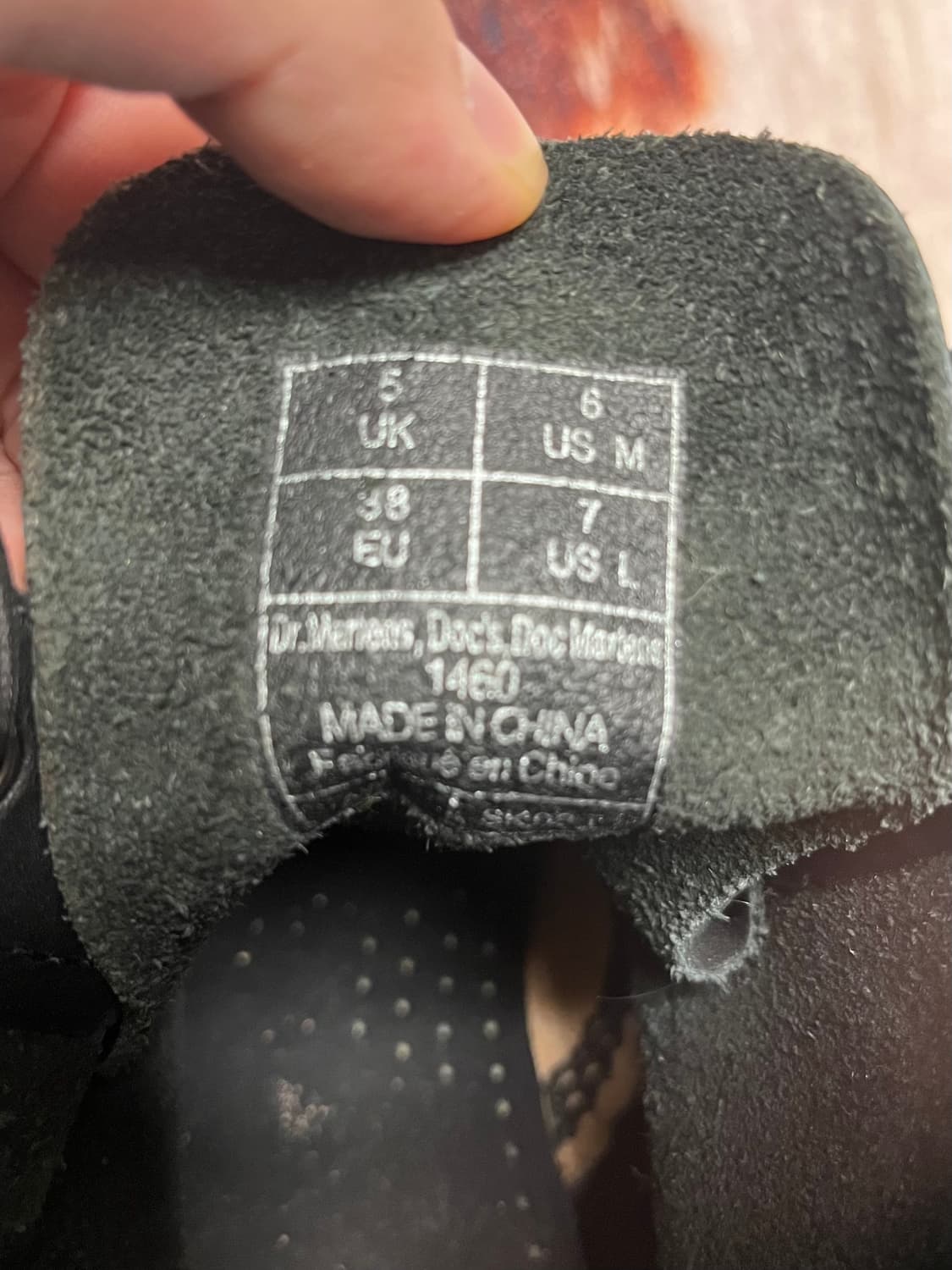 [38] 닥터마틴 1460 블랙 8홀 부츠 상품이미지7