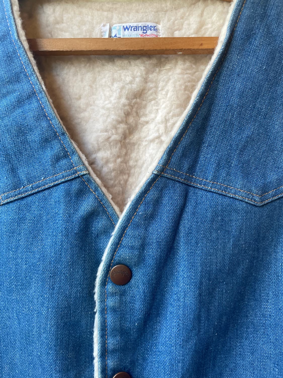 70–80’s Wrangler Denim Western Vest USA 상품이미지3