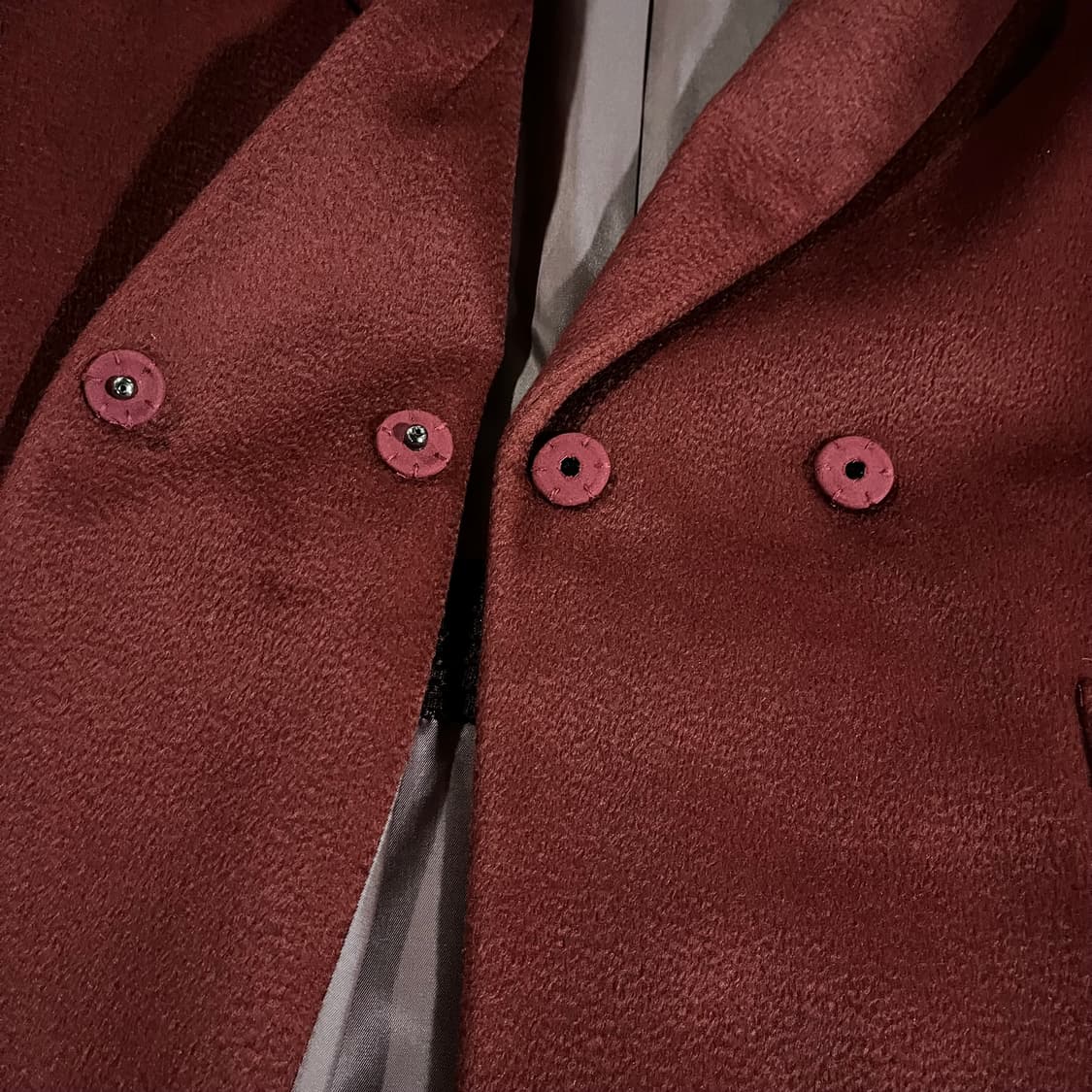 [여66] 쁘렝땅 콜롬보 캐시미어100 코트 상품이미지6