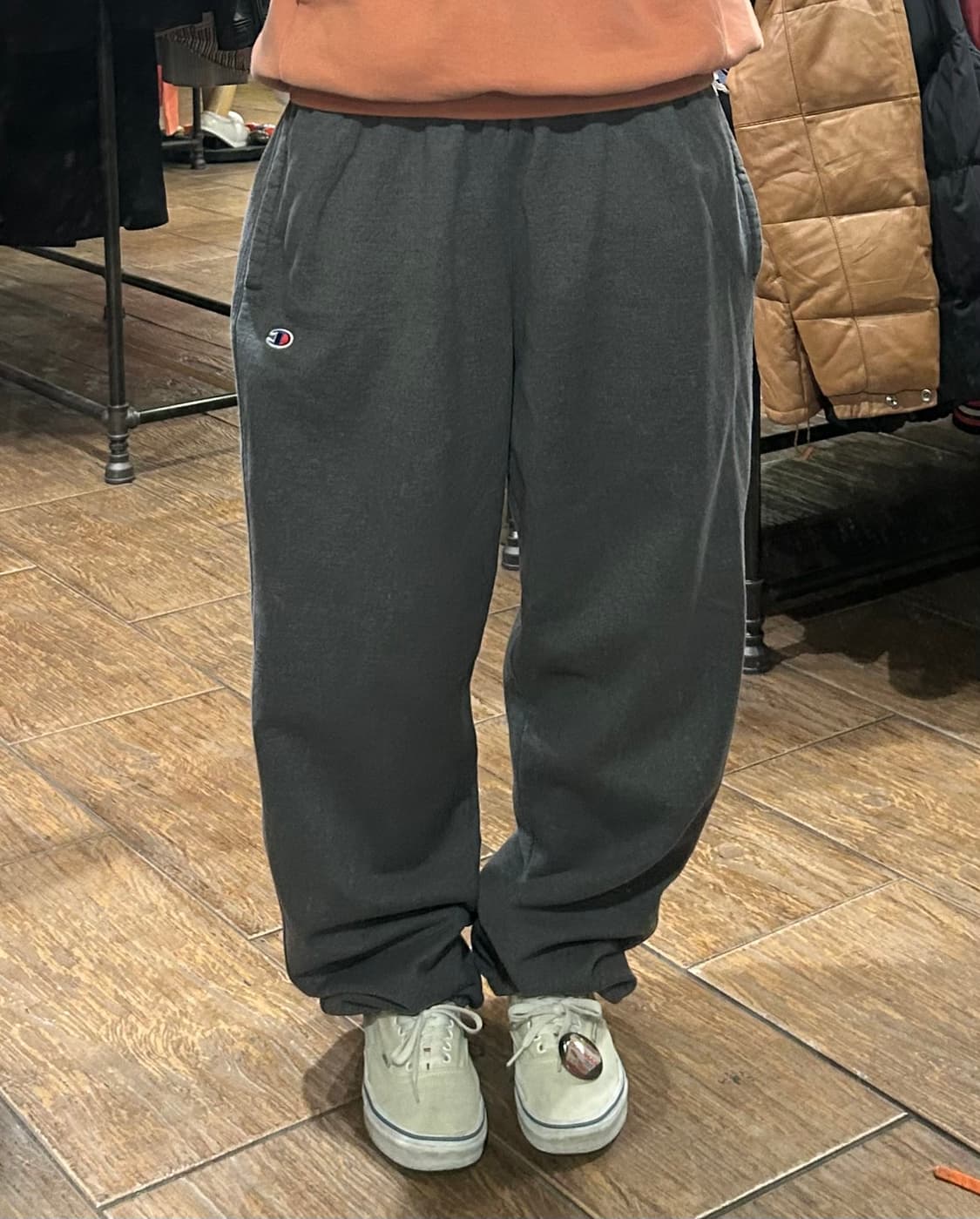 [HI] 챔피온 컬러 로고 스웻 조거 팬츠 상품이미지1