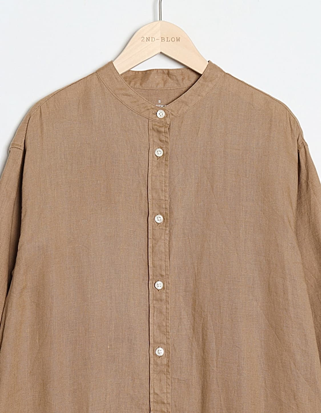 無印良品 Linen Shirt One-Piece 상품이미지2