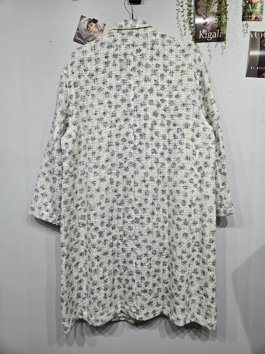 샤넬 트위드 롱 코트 빈티지 자켓 상품이미지2