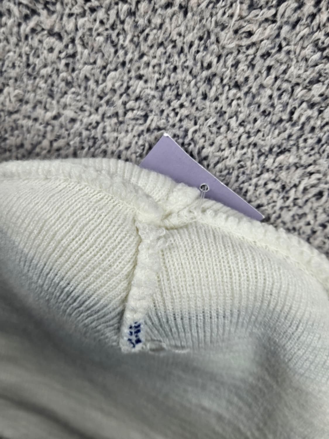 더 하우스 스트라이프 폼폼 니트 비니 ( OS ) / 10840 상품이미지4