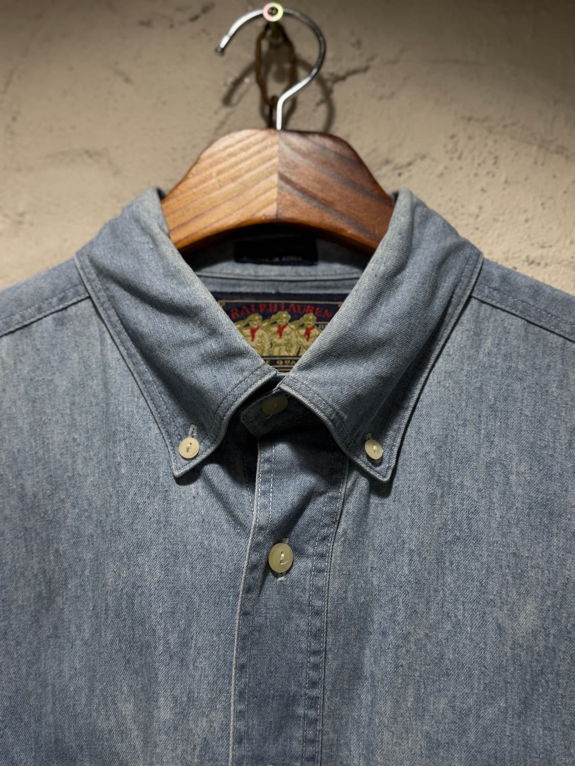 챕스랄프로렌 Chaps Ralph Lauren 보이스카웃 코튼 인디고 셔 상품이미지4