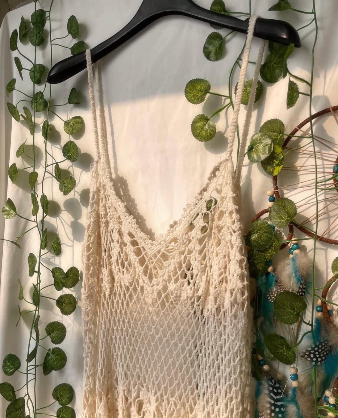 빈티지 레이어드 크로쉐 원피스 페어리 모리룩 상품이미지3