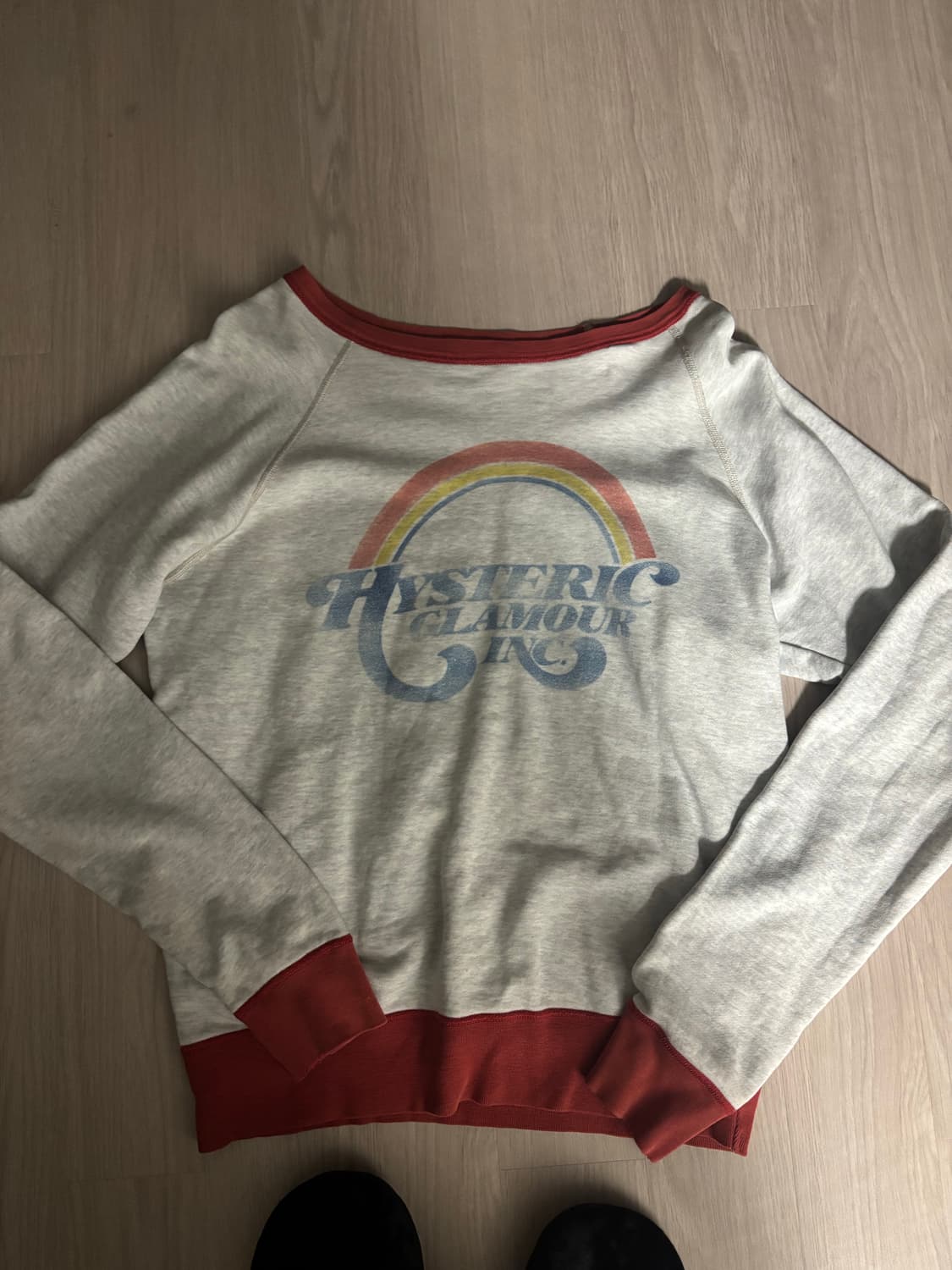 히스테릭 글래머 무지개 맨투맨 상품이미지1