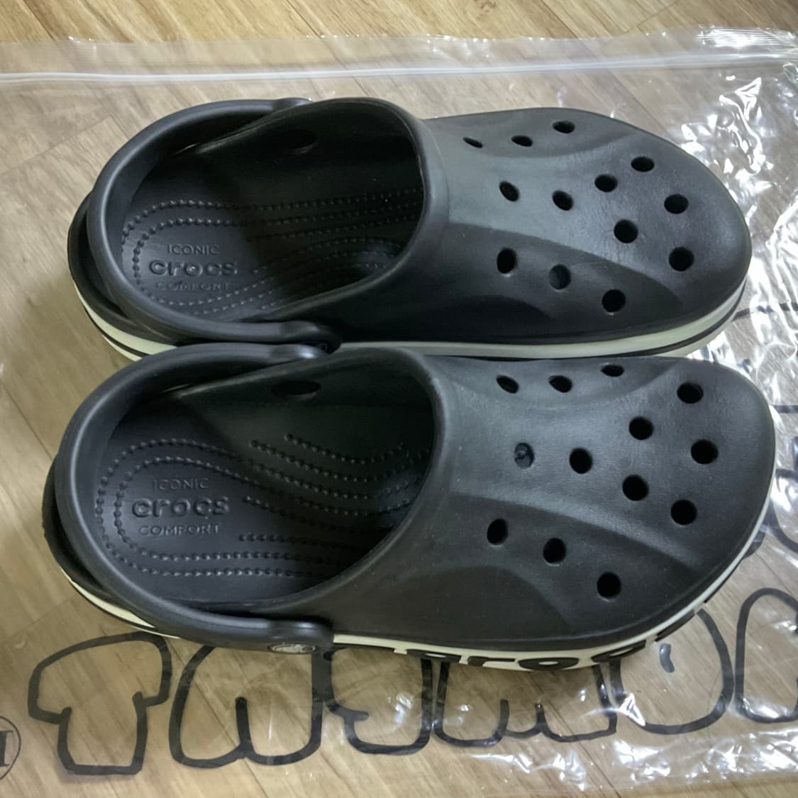 크록스 남여공용 바야밴드 클로그 블랙 상품이미지3