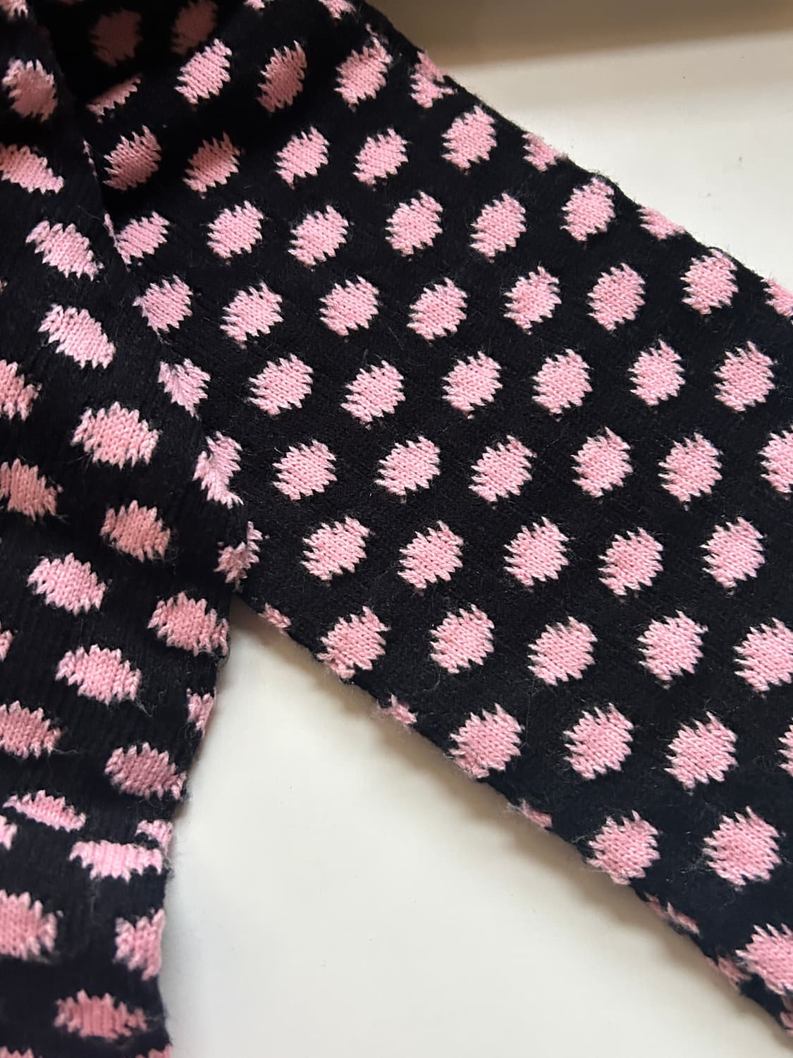 리본 땡땡이 머플러  상품이미지6