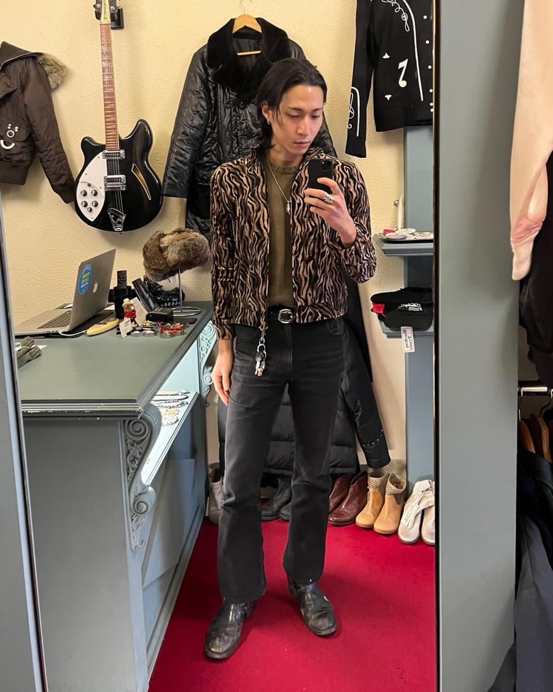 ZEBRA CROP JACKET 상품이미지3