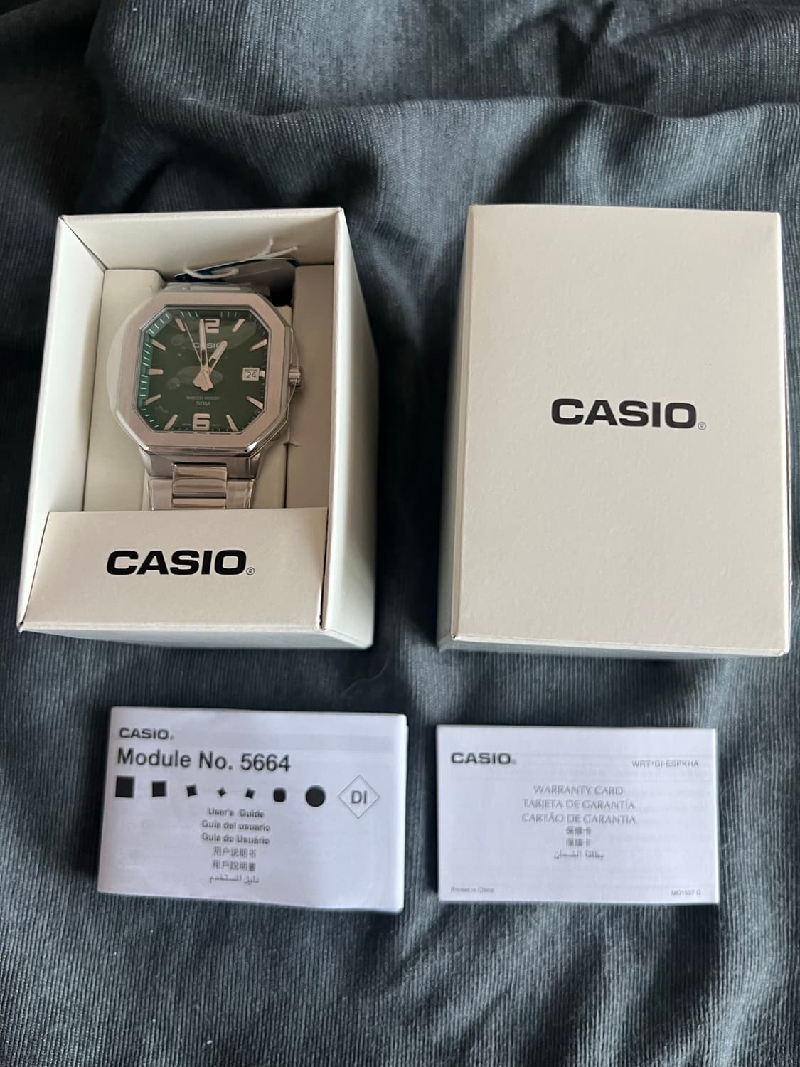 정품 새상품 카시오 파텍필립 맛 MTP-B195D-3AV 상품이미지6