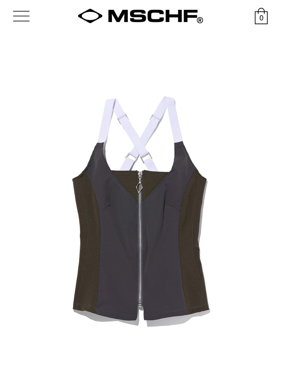 미스치프 집업 나시 상품이미지1