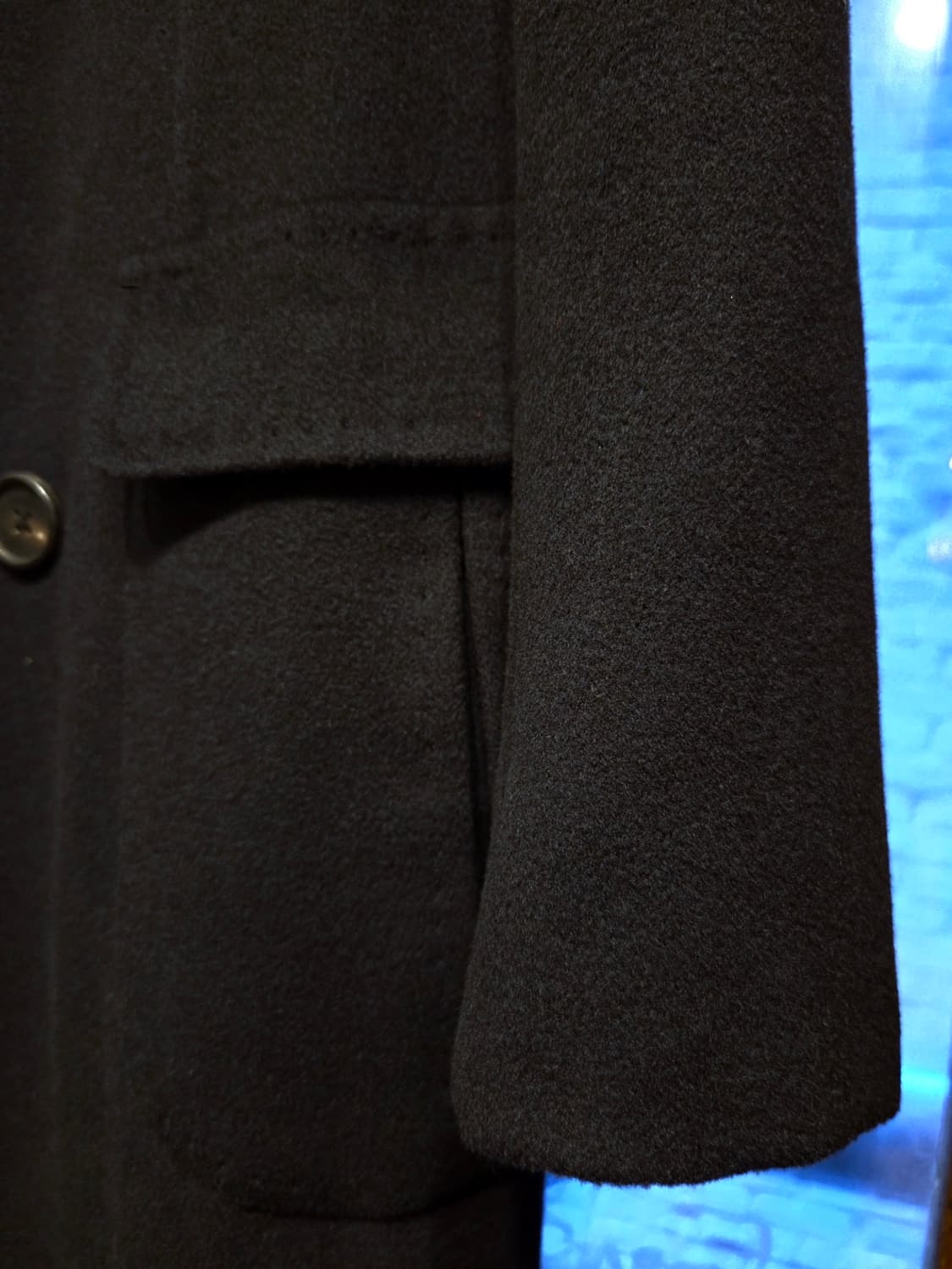 마크 론슨 비스포크 캐시미어 폴로코트 상품이미지4