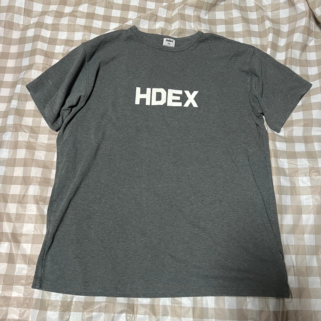 하덱스 HDEX 반팔 회색 2XL 에이치덱스 운동복 트레이닝복 상품이미지1