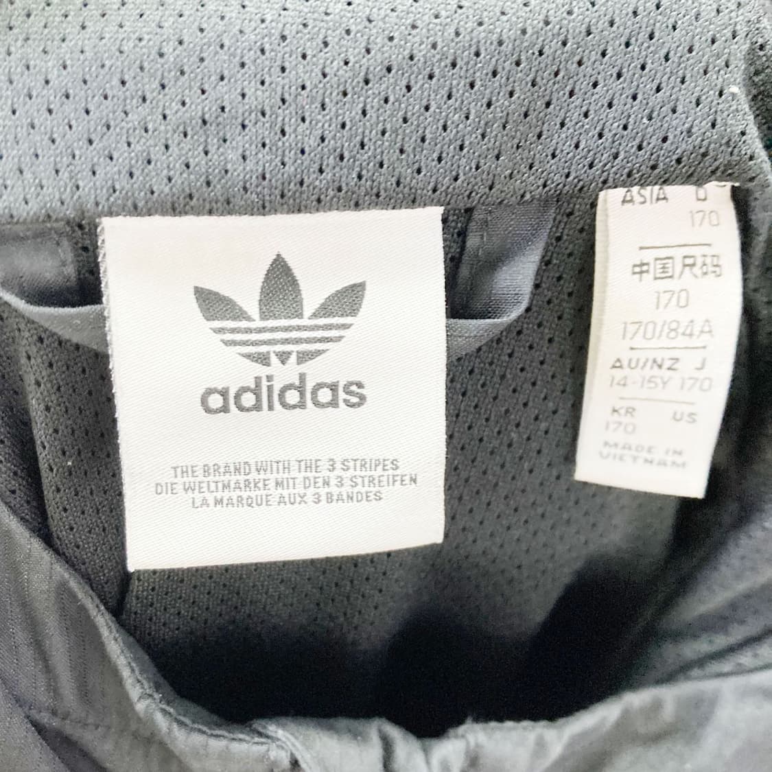 아디다스 쥬니어 바람막이자켓 170 상품이미지4