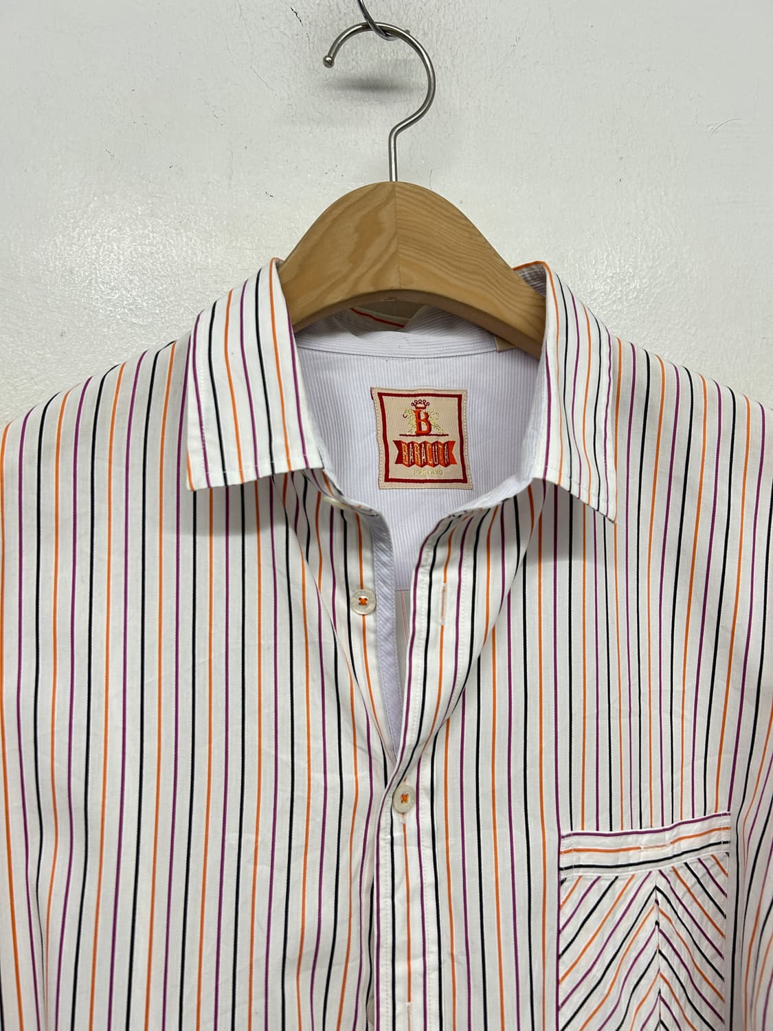 바라쿠타 스트라이프 셔츠 (재팬 메이드) 상품이미지4
