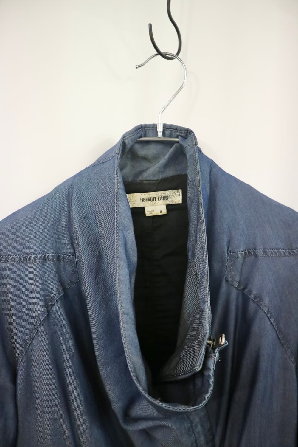 Helmut Lang tencel biker jacekt 상품이미지2