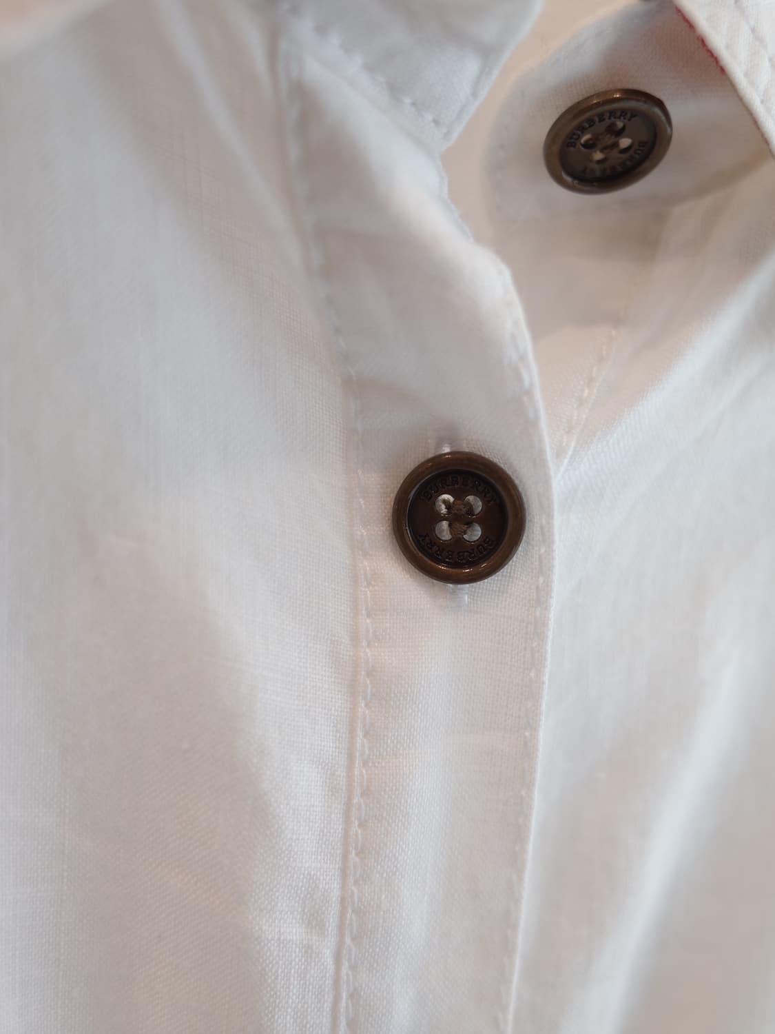 BURBERRY 버버리 리넨100 투포켓 셔츠 상품이미지4