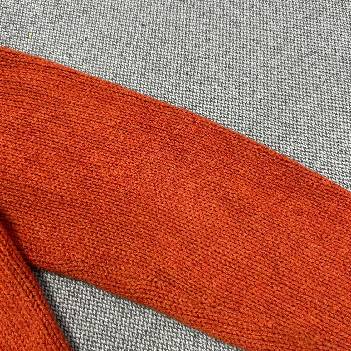 폴로 빈티지 코튼 오렌지 니트(S) 상품이미지10